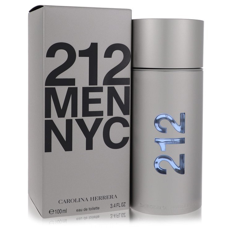 212 by Carolina Herrera Eau De Toilette Spray (New Packaging) 3.4 oz (Men) LuxuryLifeWay Online Store