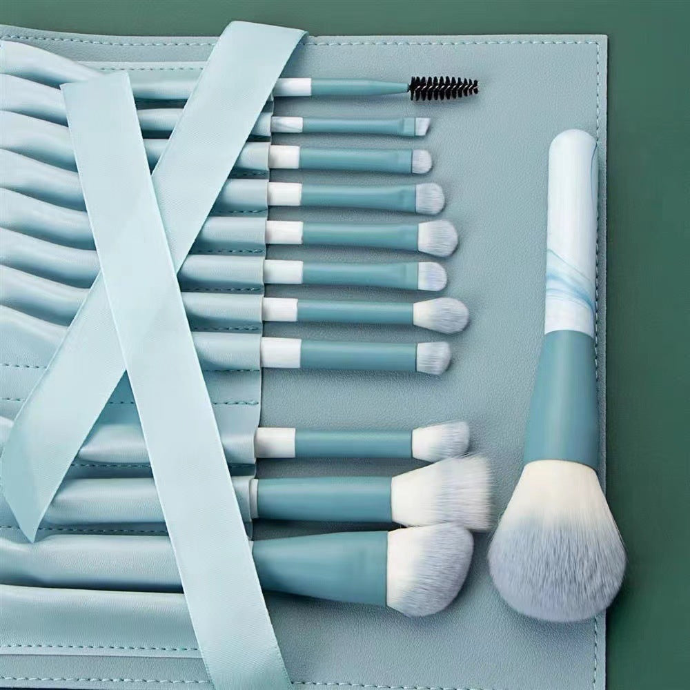 12-piece Clear Sky Makeup Brush Set