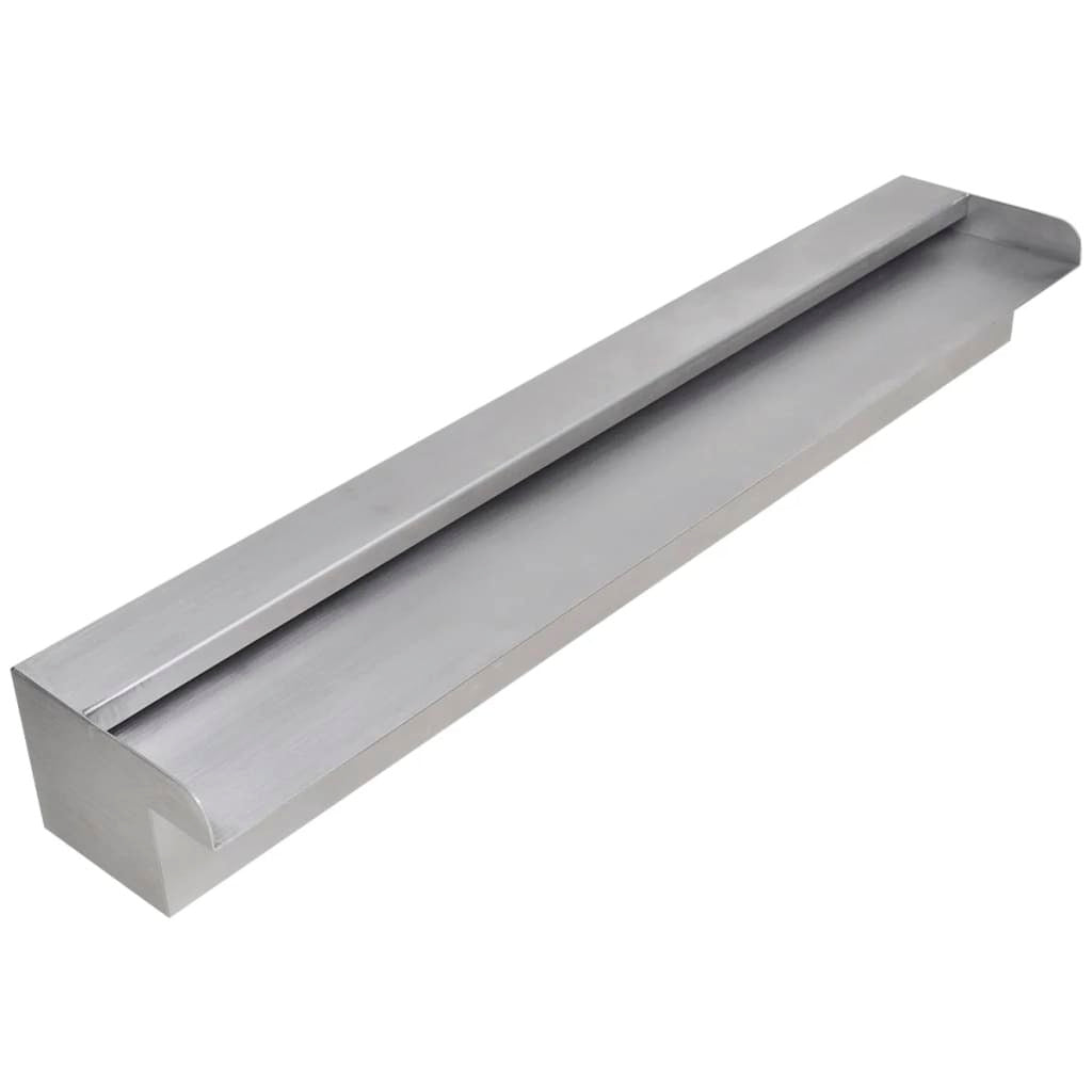 Rectangular Waterfall Pool Fountain Stainless Steel 23.6" LuxuryLifeWay Online Store