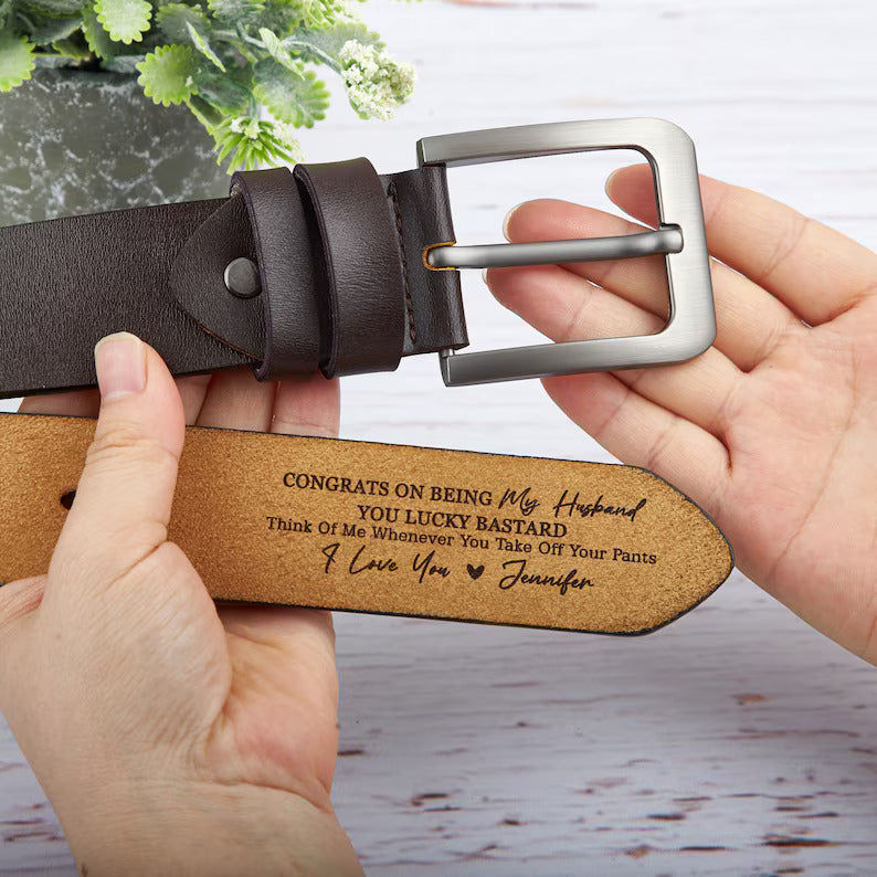 Father's Day Gift European Retro Men's Needle Buckle Belt LuxuryLifeWay Online Store
