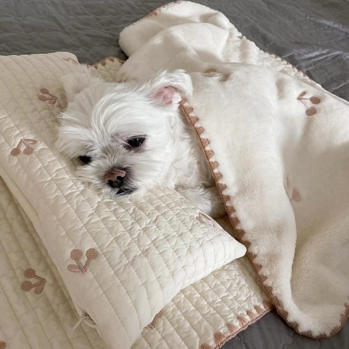 Fashion Square Mat Removable And Washable Dog Bed Pets Fashion
