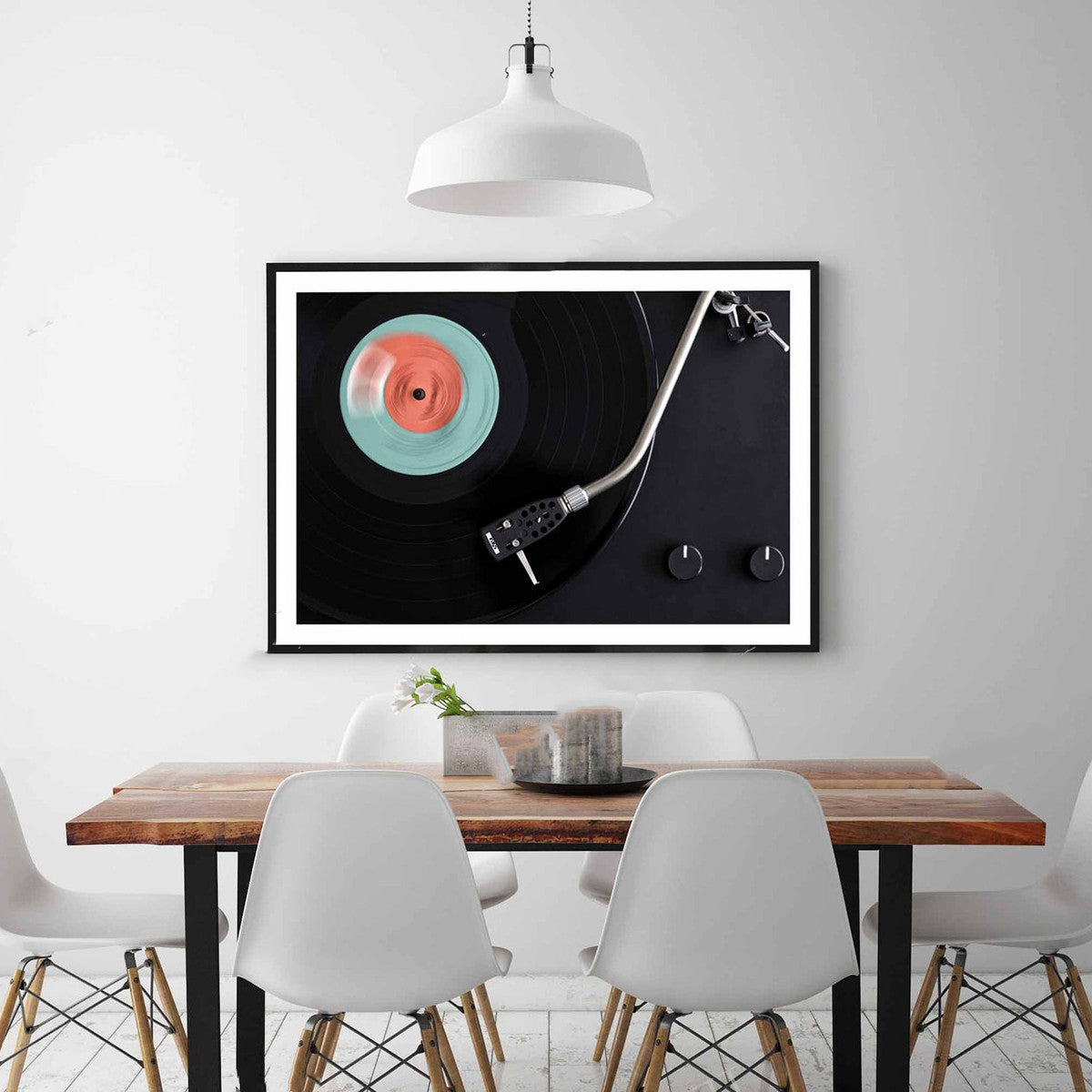 Vinyl Record Wall Art Room Decor Printing PearlNestDecor.com