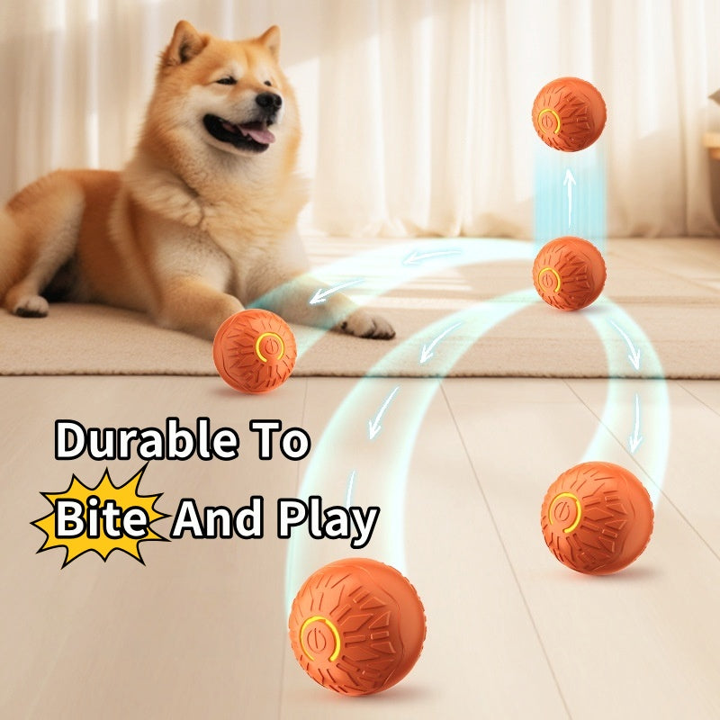 Pets Electric Jumping Ball Automatic Dog-teasing Luminous Pet Products Pets Dogs Training Products Ball Toys For Dogs Resistance Pets Fashion