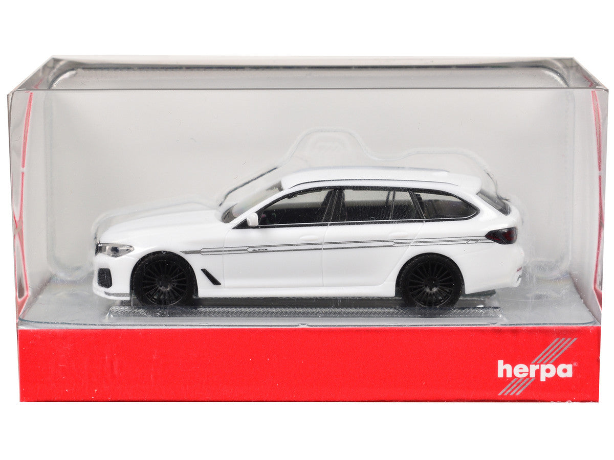 BMW Alpina B5 Touring White 1/87 (HO) Plastic Model Car by Herpa LuxuryLifeWay Online Store