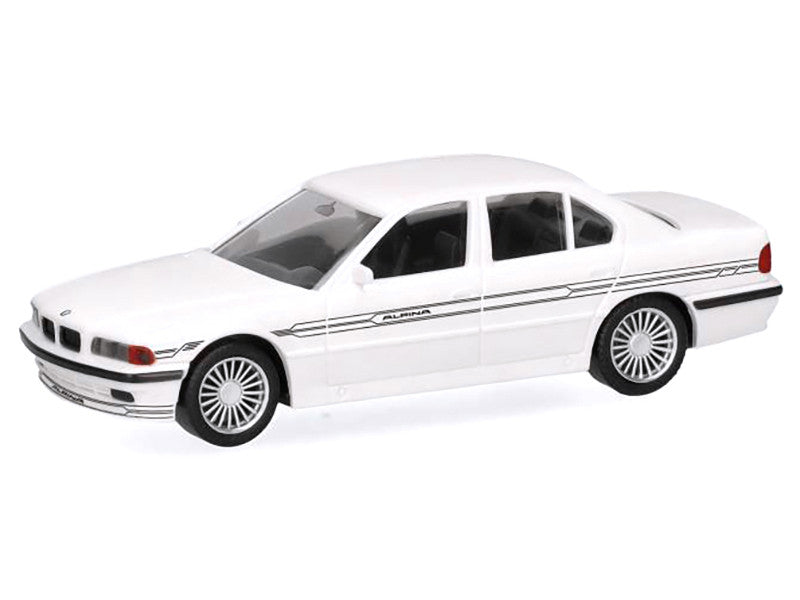 BMW Alpina B12 White 1/87 (HO) Plastic Model Car by Herpa LuxuryLifeWay Online Store