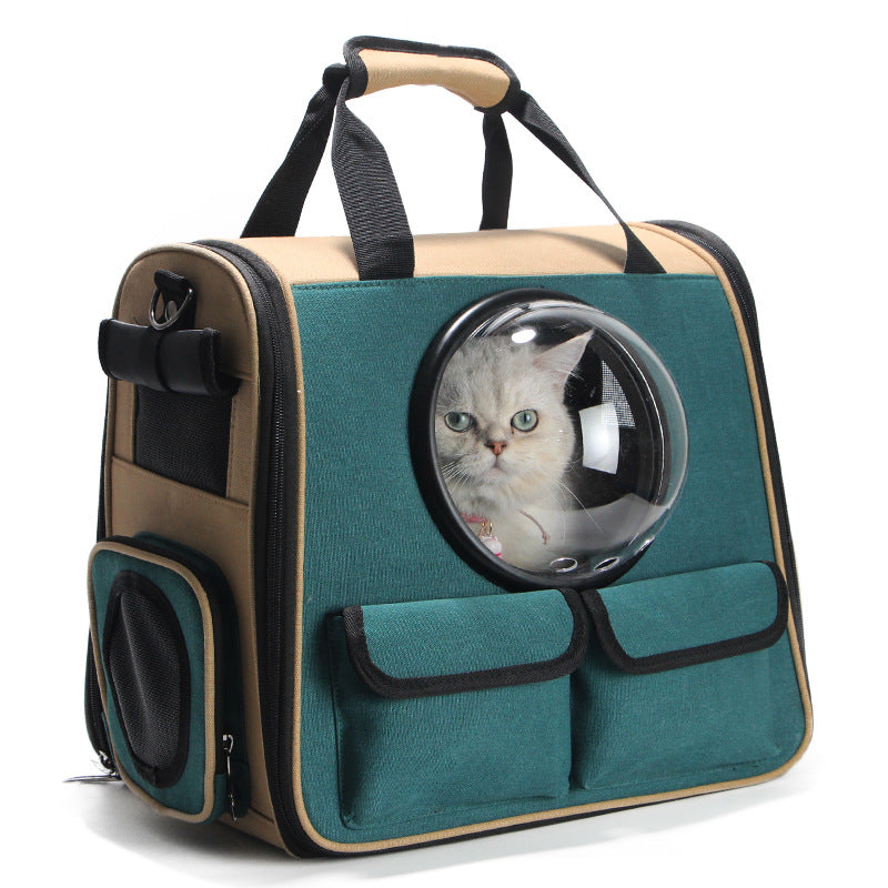 Pet Bag Backpack Space Bag for Dogs and Cats Travel Bag Pet Cages Pets Fashion