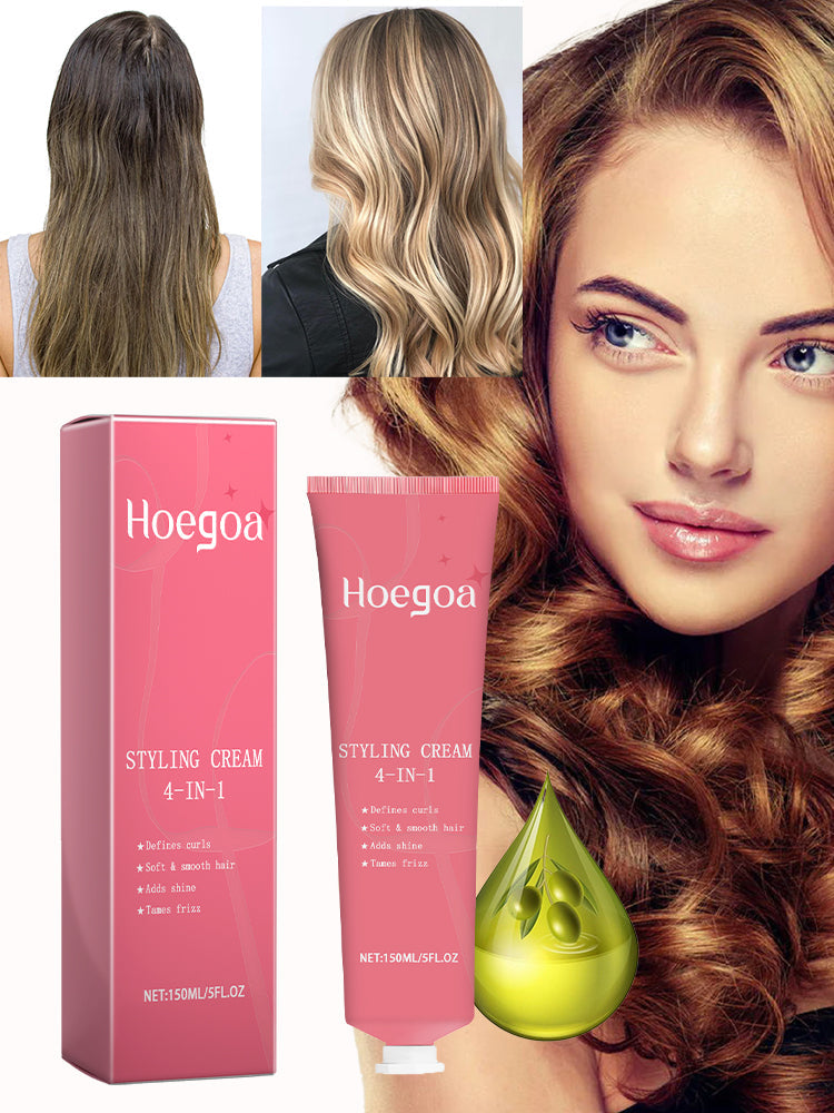 Hair Shaping Care Natural, Soft, Light, Moisturizing E Ssence Elastin 4 In 1 Hair Shaping Cream 150ml 1 Box Tri Light Beauty