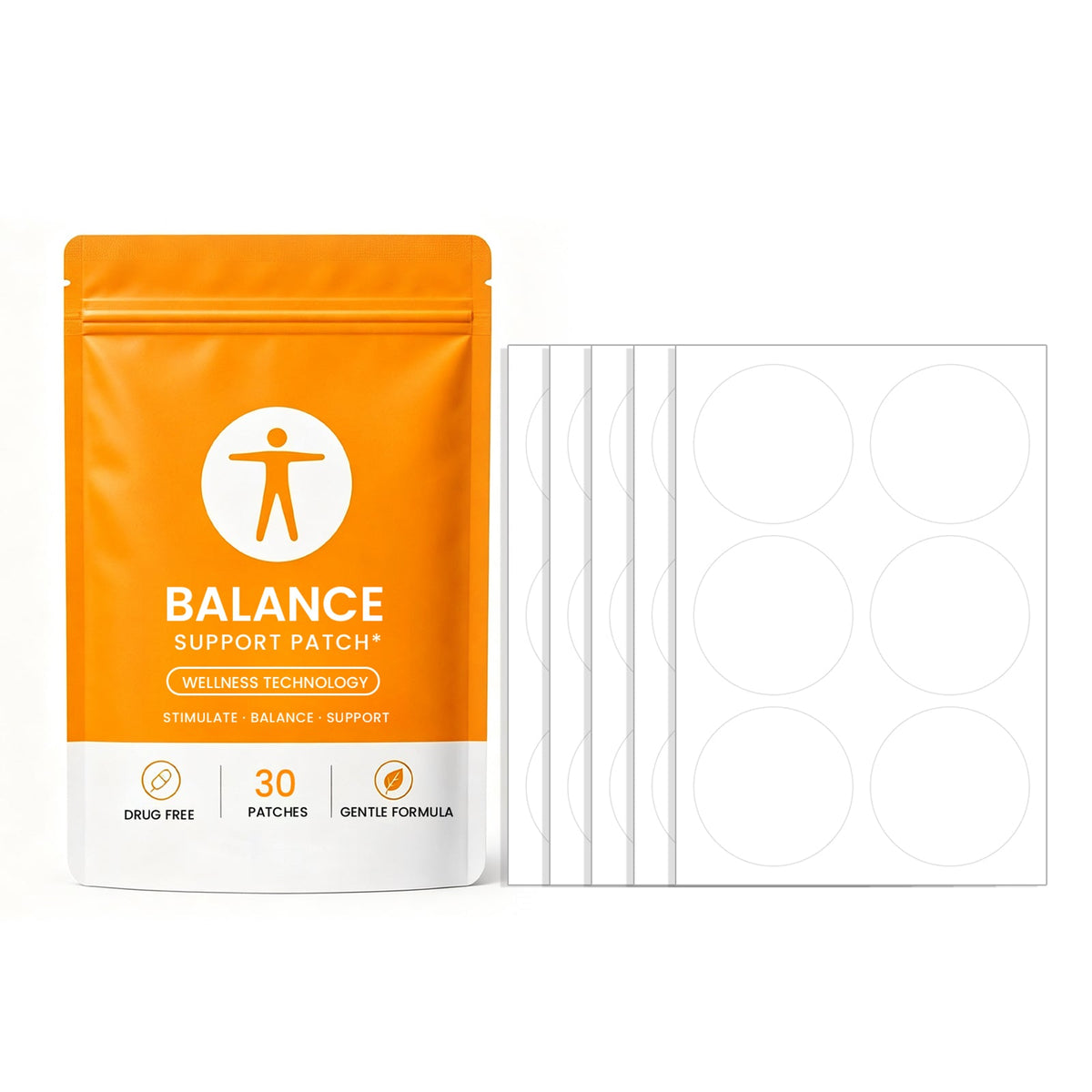 Balance Support Patch 30pcs Bag Tri Light Beauty