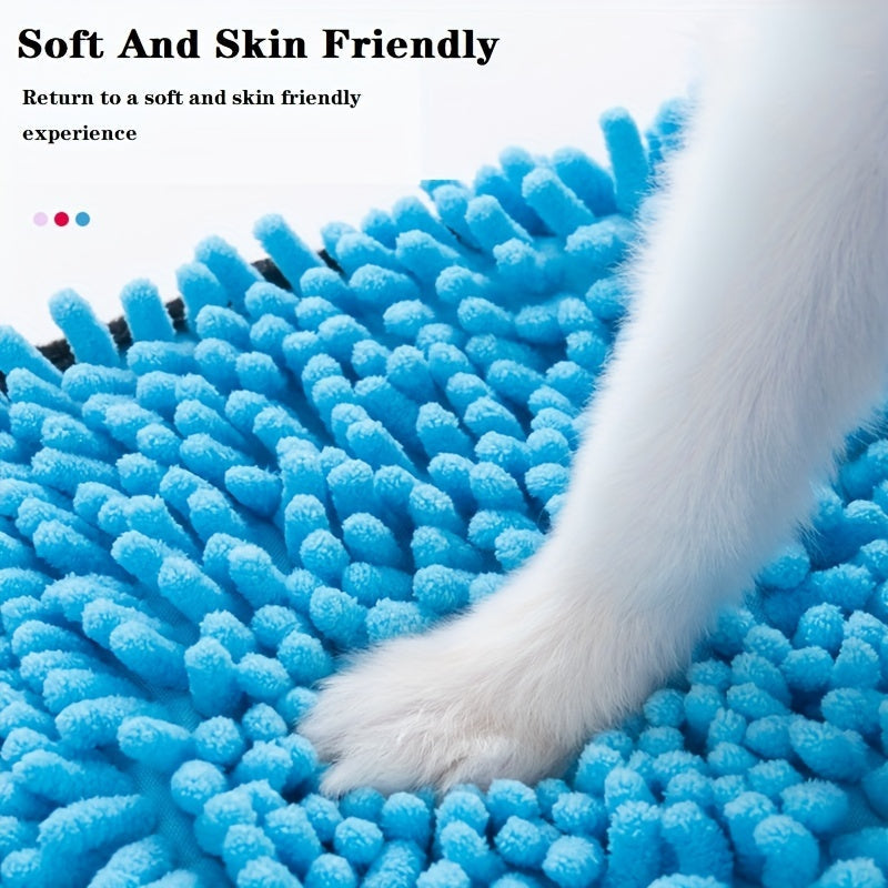Absorbent Dog Towel, Microfiber Quick Drying Towel Machine Washable With Hand Pockets Pet Towel For Medium Large Dog Super Absorbent Pet Towel Quickly Dry Your Dog Or Cat After Bath Time Pets Fashion