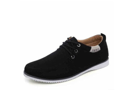 New spring and autumn men's shoes casual shoes sports shoes British wind shoes low to help men's running shoes breathable Best YouTube Store