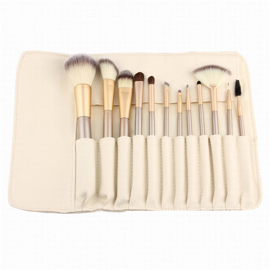 Spot Detonating 121824, White Make-up, White Make-up Brush, 24 Make-up And Brush Suits For Portable Beauty And Makeup Tools CJD2