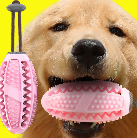Dog Toys Silicon Suction Cup Tug Interactive Dog Ball Toy For Pet Chew Bite Tooth Cleaning Toothbrush Feeding Pet Supplies Pets Fashion