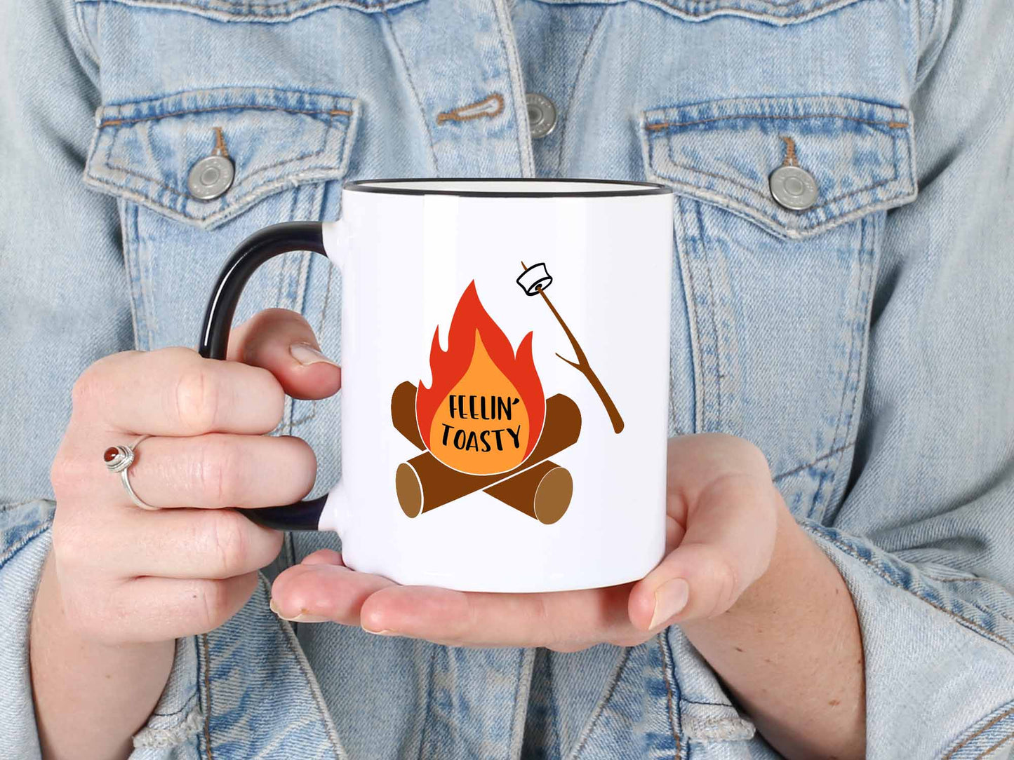 Feelin Toasty Camping Coffee Mug