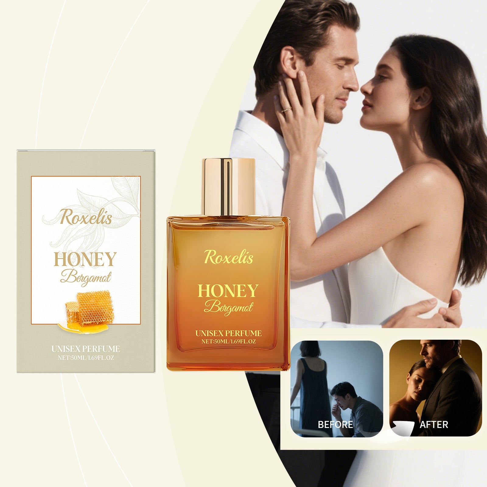 Honey Bergamot Unisex Perfume Tri Light Beauty