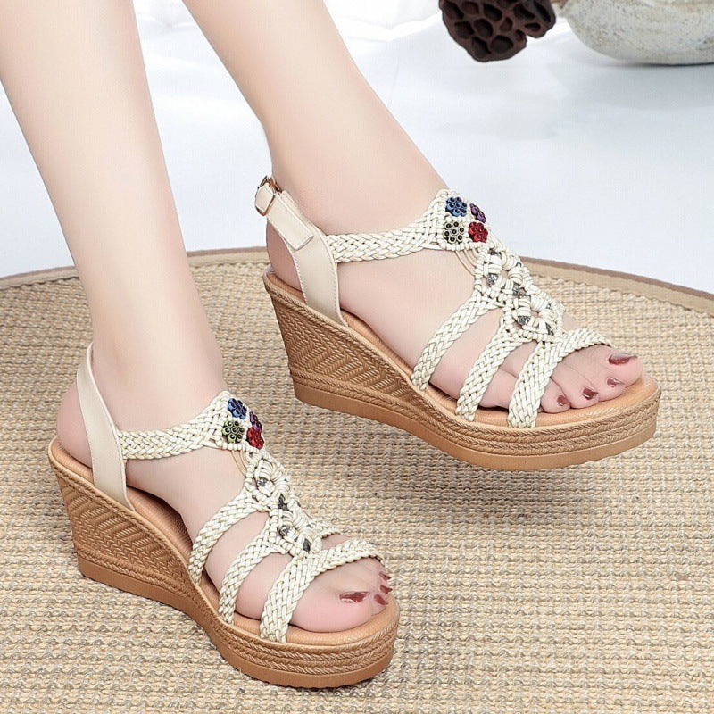 Platform Shoes Women's Sandals High Heel Platform Women LadyShow.Store
