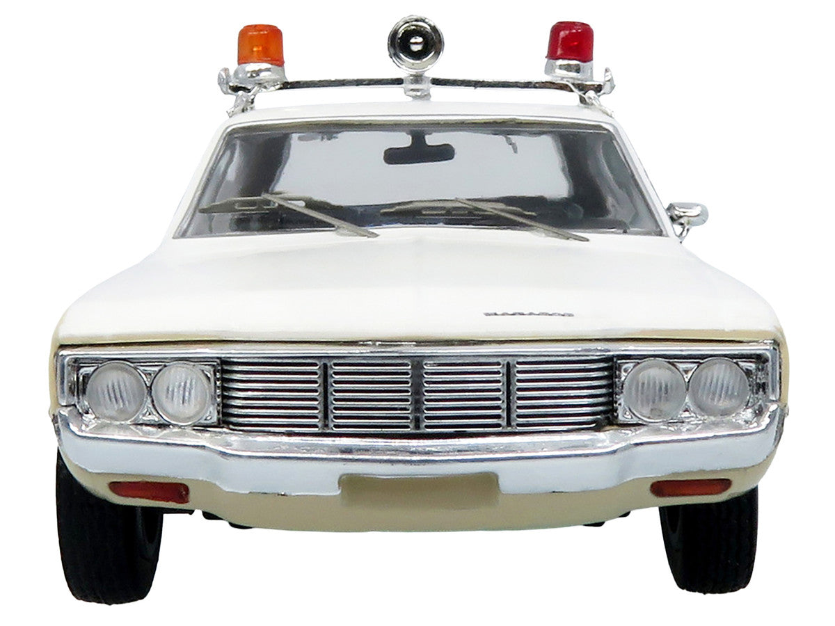 1972 AMC Matador Police Car "Phoenix Police Department" White and Beige 1/43 Diecast Model by Iconic Replicas LuxuryLifeWay Online Store