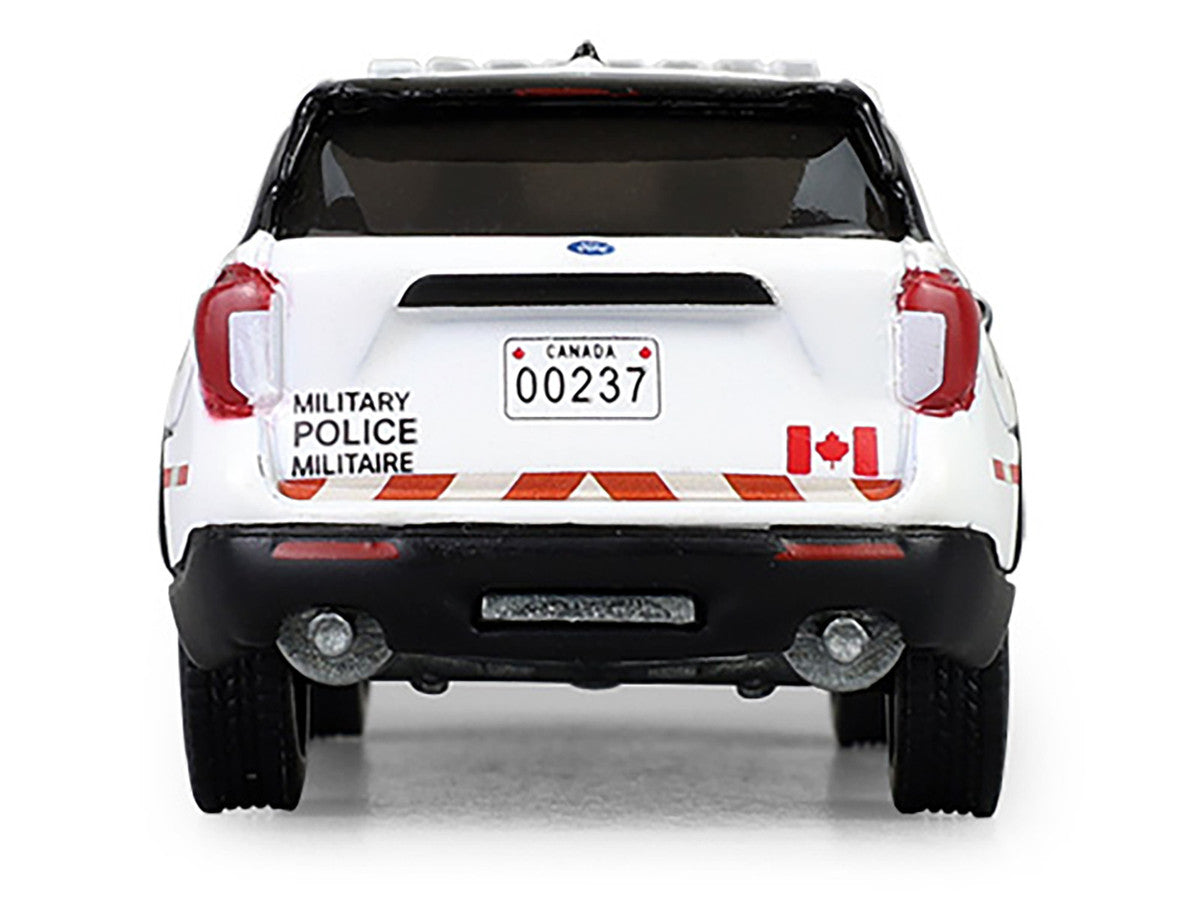 2024 Ford Police Interceptor Utility "Canada Military Police" White with Graphics "Hot Pursuit - Canada Special Edition" Series 1/64 Diecast Model Car by Greenlight LuxuryLifeWay Online Store