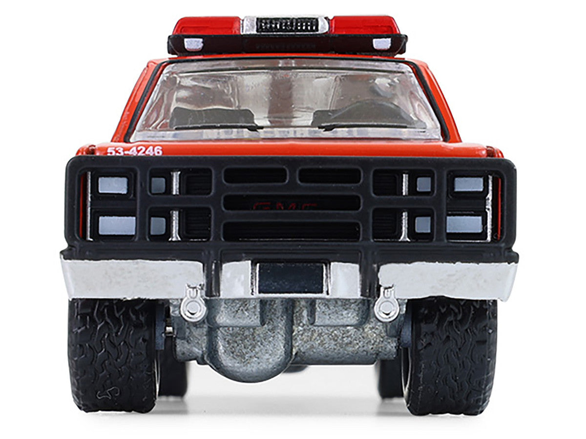 1991 GMC Suburban "Canada Coast Guard" Red with White Stripes "Hot Pursuit - Canada Special Edition" Series 1/64 Diecast Model Car by Greenlight LuxuryLifeWay Online Store