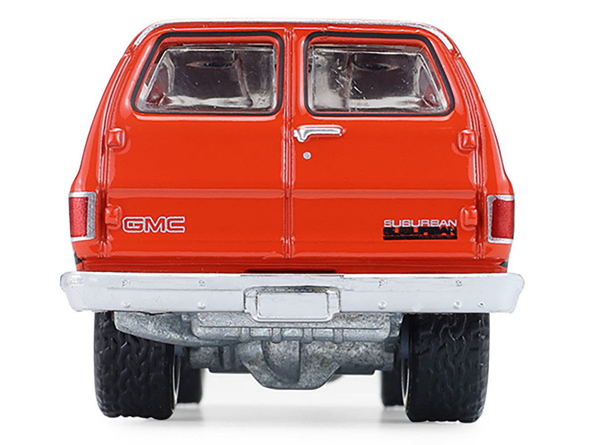 1991 GMC Suburban "Canada Coast Guard" Red with White Stripes "Hot Pursuit - Canada Special Edition" Series 1/64 Diecast Model Car by Greenlight LuxuryLifeWay Online Store