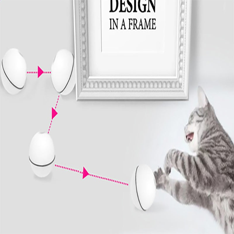 LED Laser Electronic Rolling Pet Funny Cat Toy Ball Pets Fashion