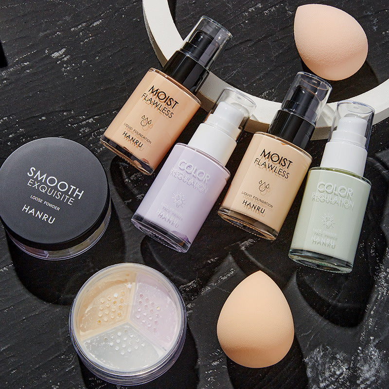 Makeup Set 4Pieces Isolated Powder LadyShow.Store