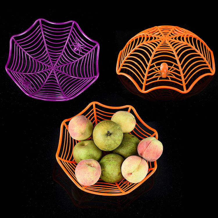 Halloween Decoration Spider Fruit Plate Ornaments Kitchen Gadgets Home Decor PearlNestDecor.com