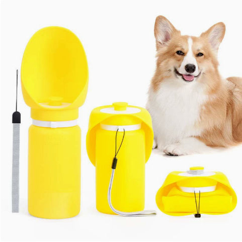 Folding Pet Outdoor Walking Mug Portable Travel Water Bottle Puppy Cats Dogs Drinking Water Dispenser Cup Supplies Pets Fashion