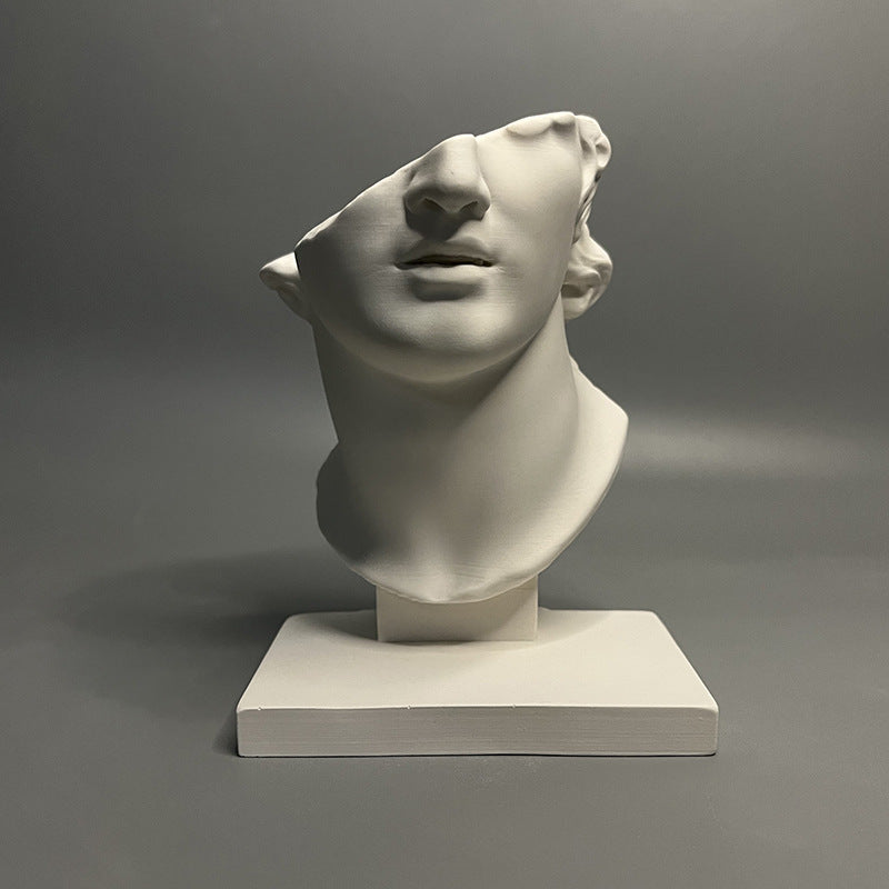 New Retro Gypsum Sculpture Ornaments PearlNestDecor.com