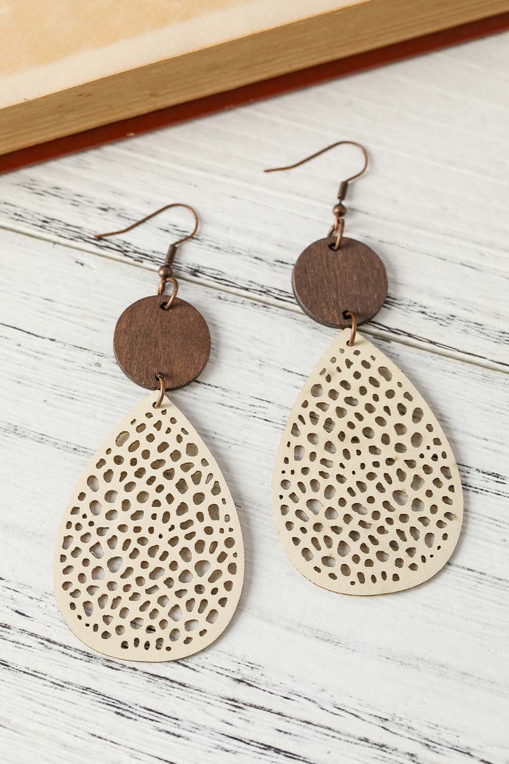 Cut-Out Water Drop Hook Earrings LuxuryLifeWay Online Store