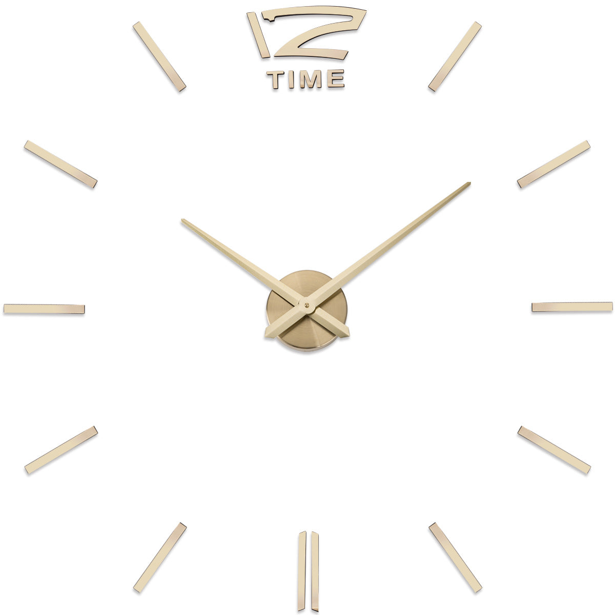 DIY creative fashion home decor acrylic wall clock PearlNestDecor.com