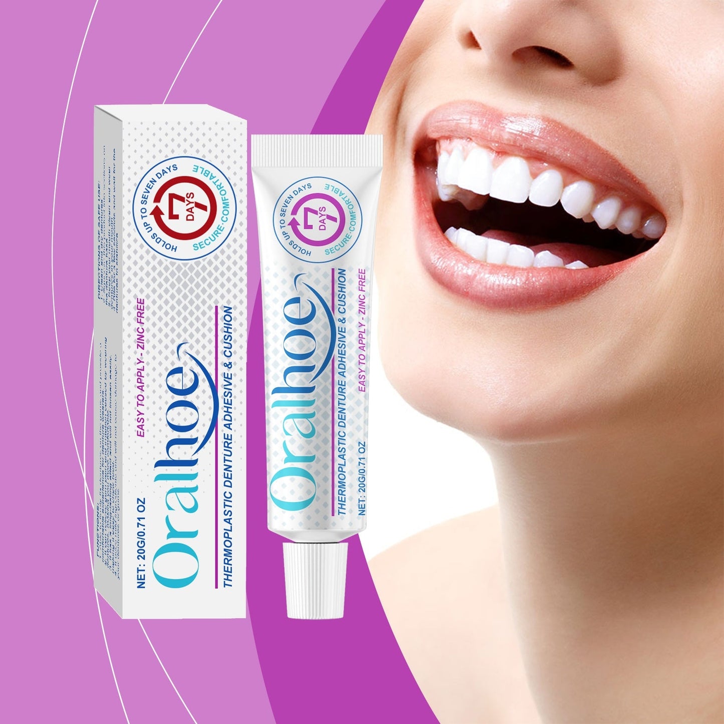 Denture Adhesive 20g Tri Light Beauty