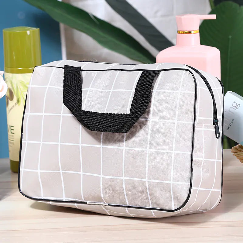 Travel Cosmetic Bag for Daily Essentials and Toiletries