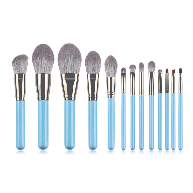 13-Piece Makeup Brush Set with Powder Brush LadyShow.Store