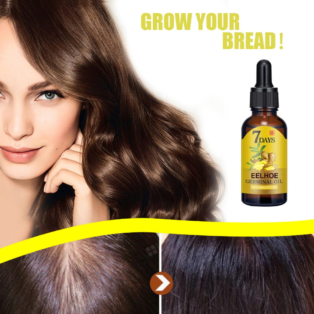 Ginger Hair Liquid 20ml 1box Tri Light Beauty