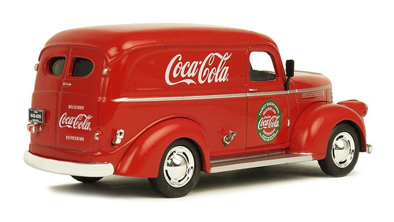 1945 Panel Delivery Van "Coca-Cola" Red 1/43 Diecast Model Car by Motorcity Classics LuxuryLifeWay Online Store