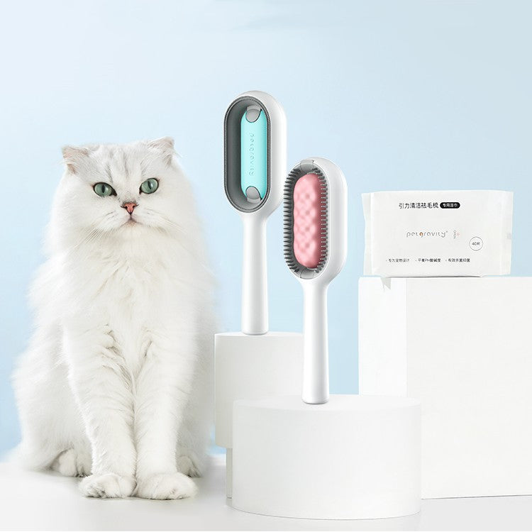 Cleaning Pet Hair Comb Supplies Pets Fashion