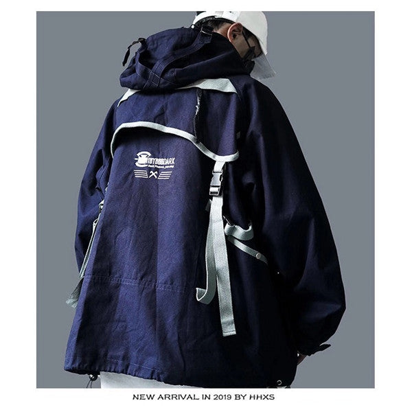 Multi-pocket vintage jacket Best YouTube Store