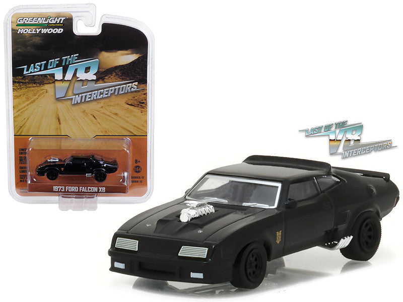 1973 Ford Falcon XB Black "Last of the V8 Interceptors" (1979) Movie "Hollywood Series" Release 17 1/64 Diecast Model Car by Greenlight LuxuryLifeWay Online Store