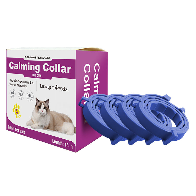 Soothing Collar Pet Supplies Cat And Dog Adjustable Pets Fashion