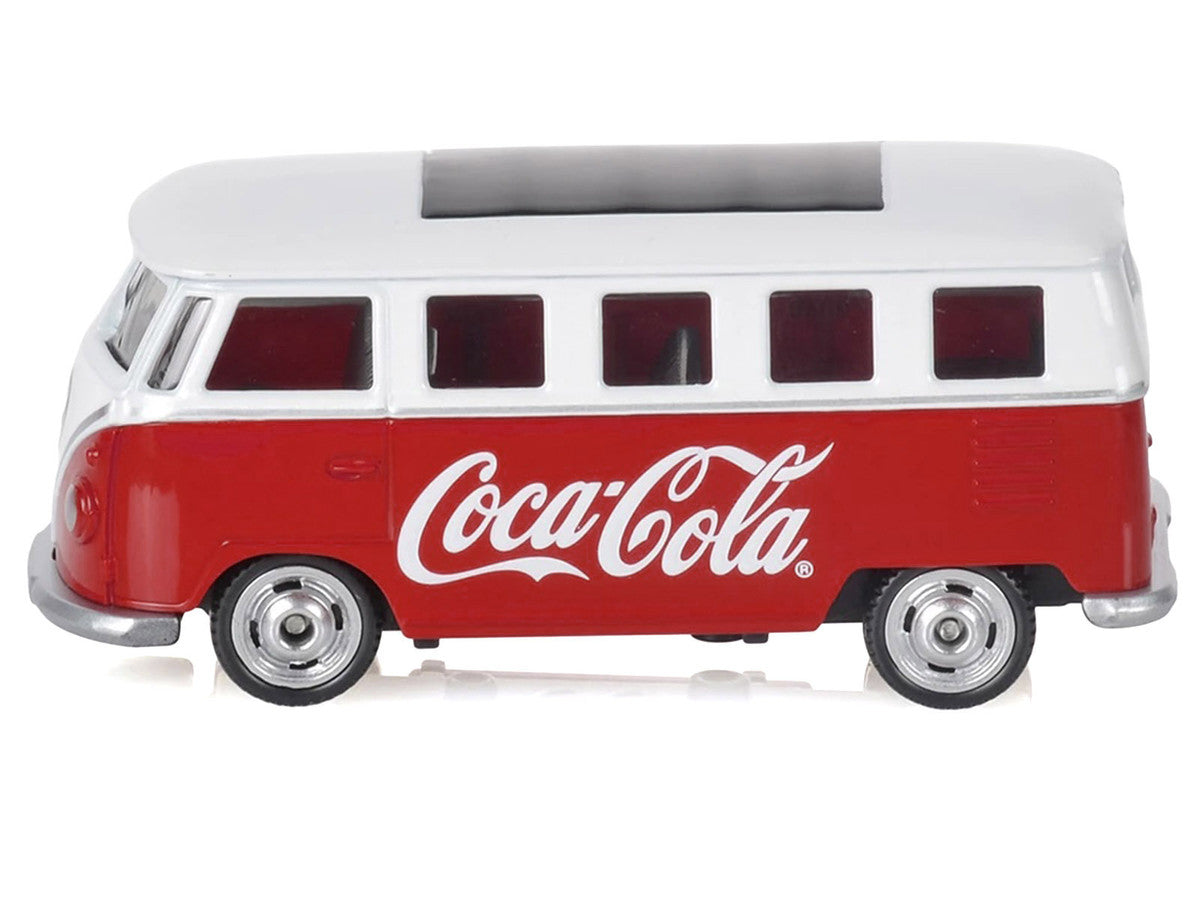 1963 Volkswagen Type 2 Van "Coca-Cola" Red and White 1/50 Diecast Model by Motorcity Classics LuxuryLifeWay Online Store