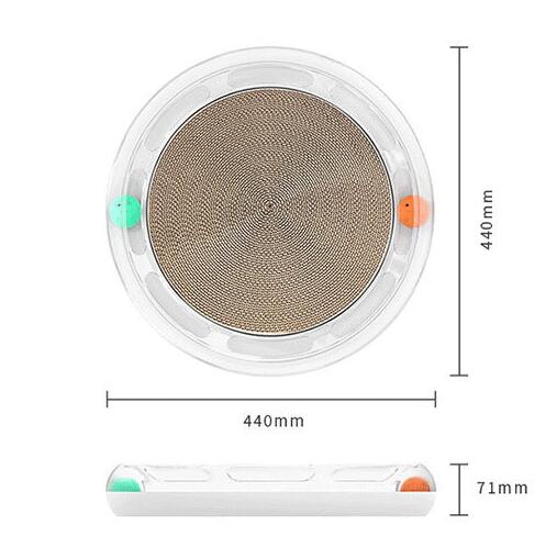 Multi-function cat scratching cat claw claw board cat pet toy supplies corrugated paper grab pad Pets Fashion