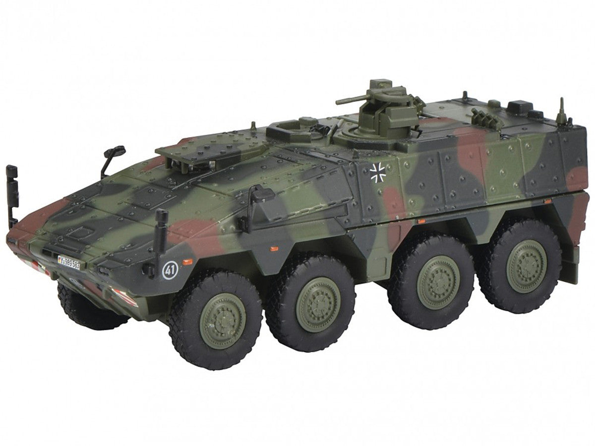 Tpz. Tank Boxer "German Army" Green Camouflage 1/87 (HO) Scale Diecast Model Car by Schuco LuxuryLifeWay Online Store