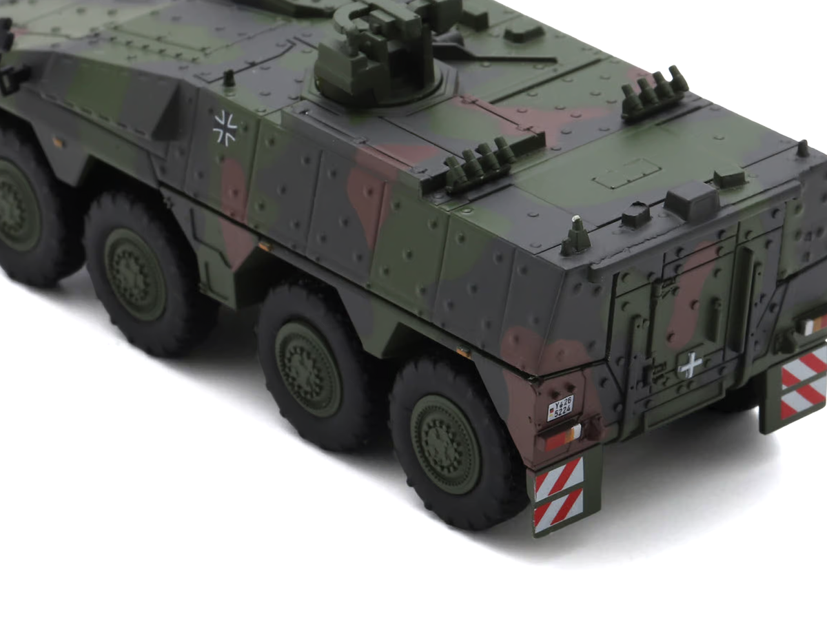 Tpz. Tank Boxer "German Army" Green Camouflage 1/87 (HO) Scale Diecast Model Car by Schuco LuxuryLifeWay Online Store