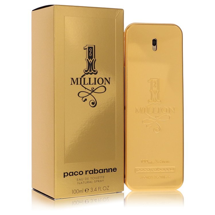 1 Million by Paco Rabanne Eau De Toilette Spray 3.4 oz (Men) LuxuryLifeWay Online Store