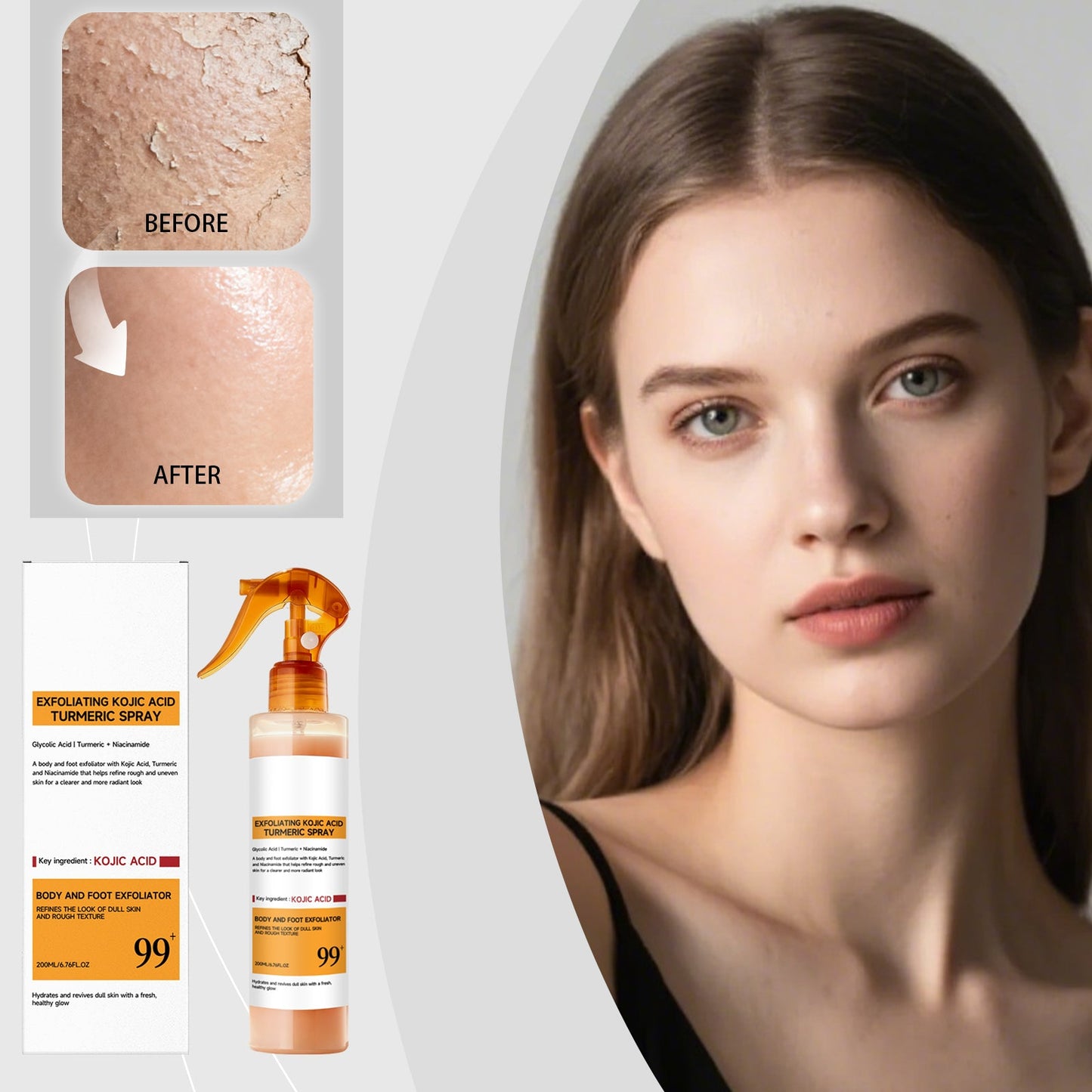 Exfoliating And Skin Renewal Serum 200ml Tri Light Beauty