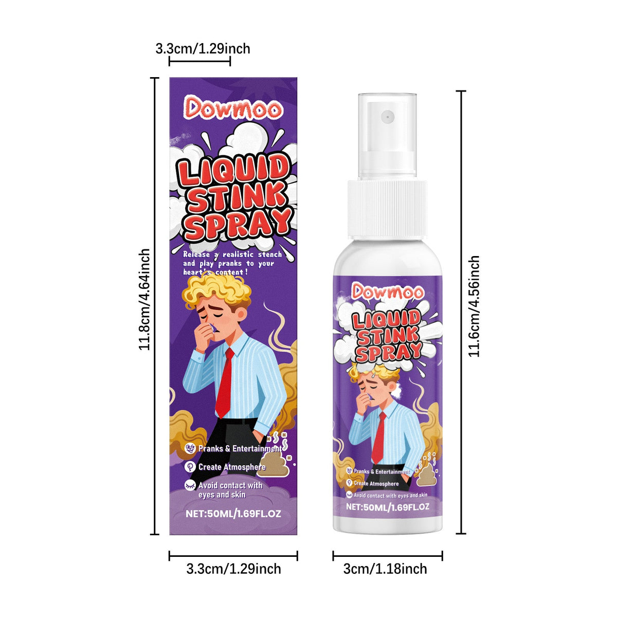 Stink Spray 50ml 1box Tri Light Beauty