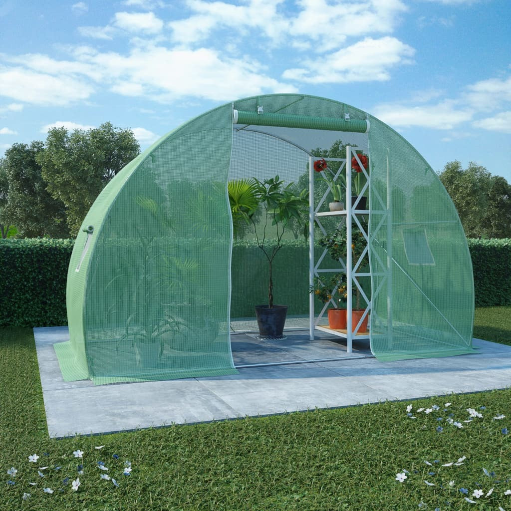 Greenhouse 48.4 ft 118.1"x59.1"x78.7" LuxuryLifeWay Online Store