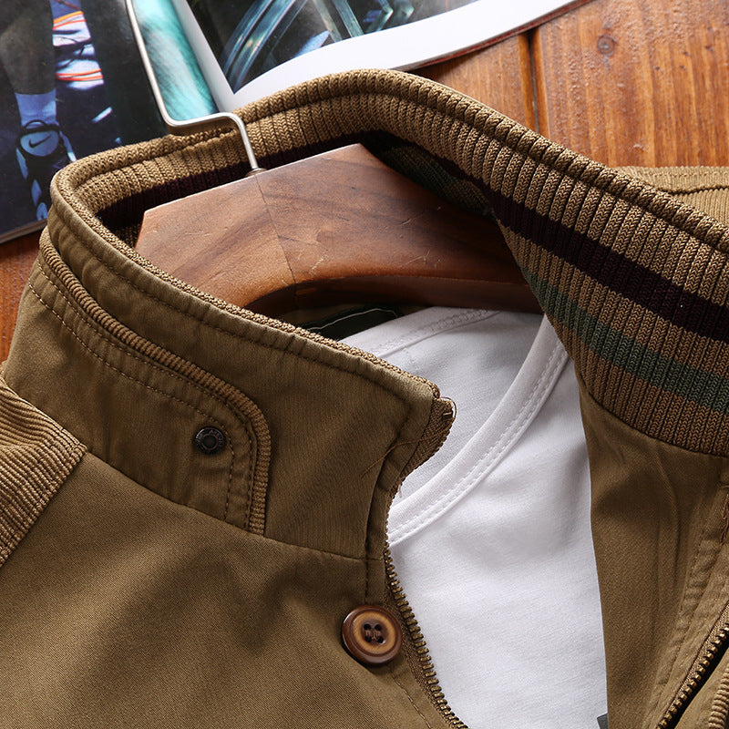 Jacket Men's Casual Plus Size Loose Young Men's Jacket Best YouTube Store