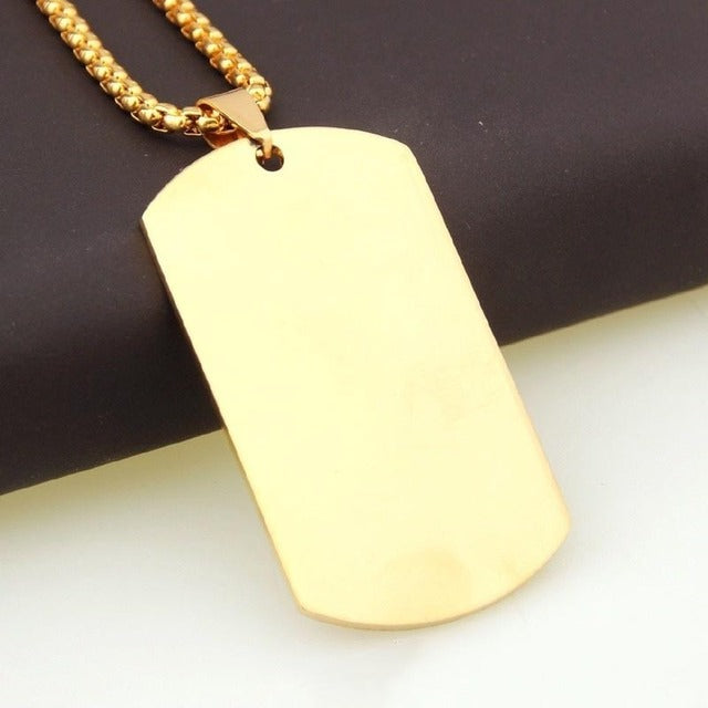 Classic Military Necklace Pi-Mart