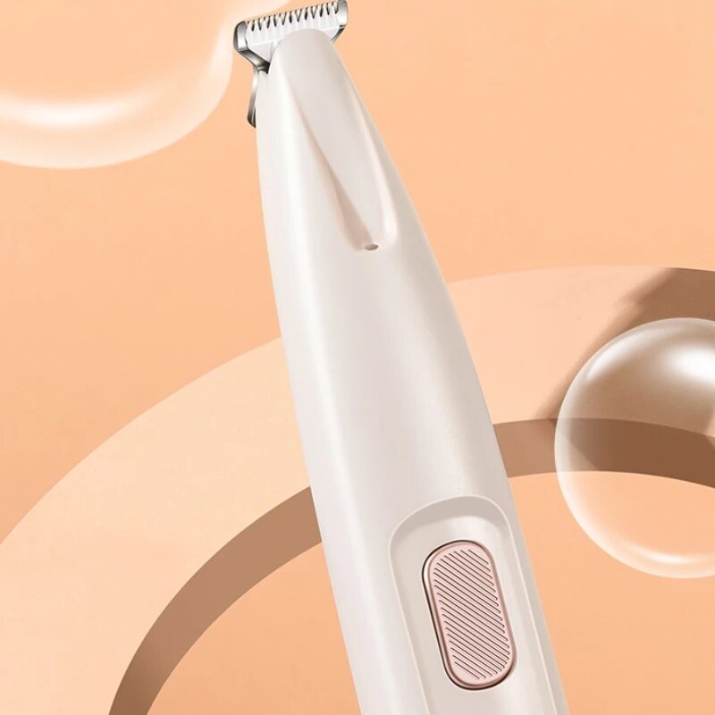 New Dog Paw Trimmer With LED Light Fully Waterproof Pet Hair Trimmer With LED Display Dog Clippers For Grooming 18mm Widen Blade LadyShow.Store